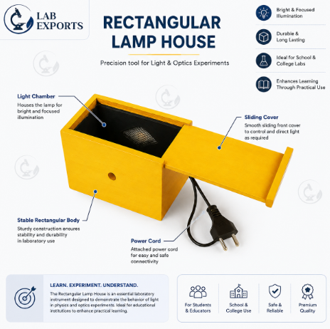 Rectangular Lamp House